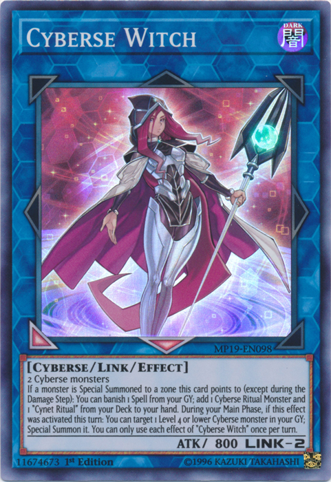 Cyberse Witch [MP19-EN098] Super Rare | Exor Games Summserside