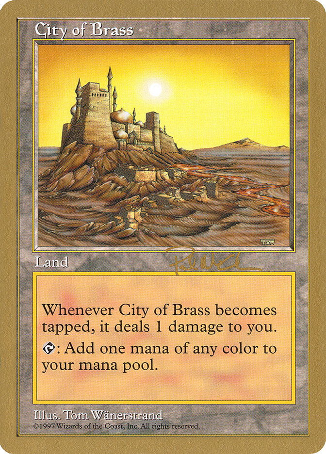 City of Brass (Paul McCabe) [World Championship Decks 1997] | Exor Games Summserside