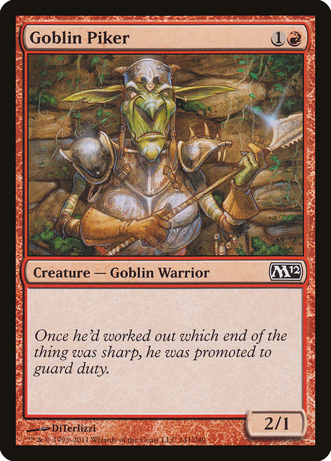 Goblin Piker [Magic 2012] | Exor Games Summserside