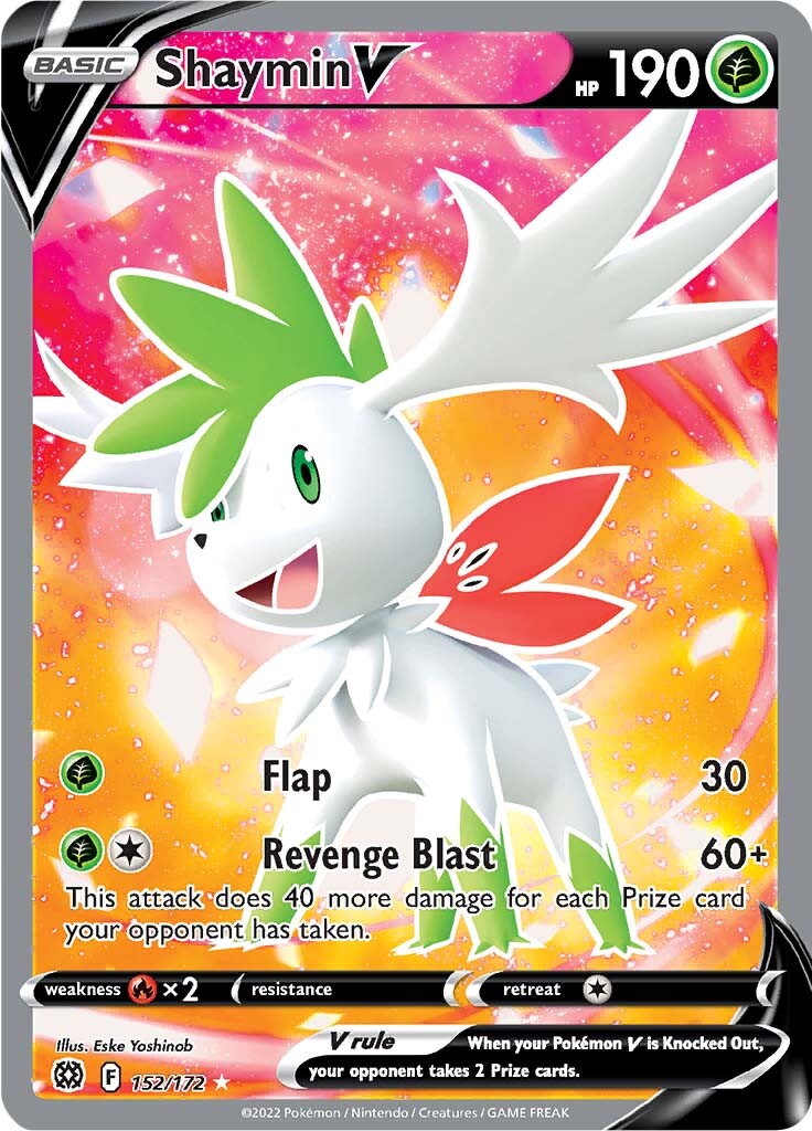 Shaymin V (152/172) [Sword & Shield: Brilliant Stars] | Exor Games Summserside