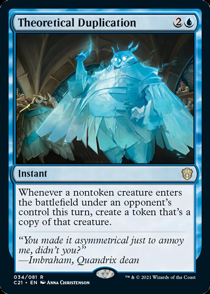Theoretical Duplication [Commander 2021] | Exor Games Summserside