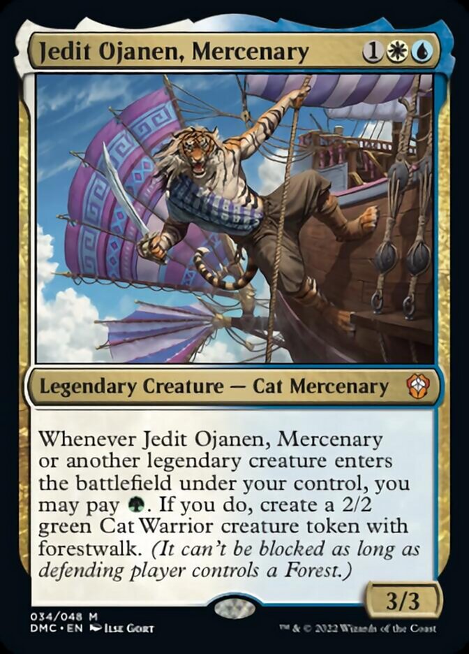 Jedit Ojanen, Mercenary [Dominaria United Commander] | Exor Games Summserside