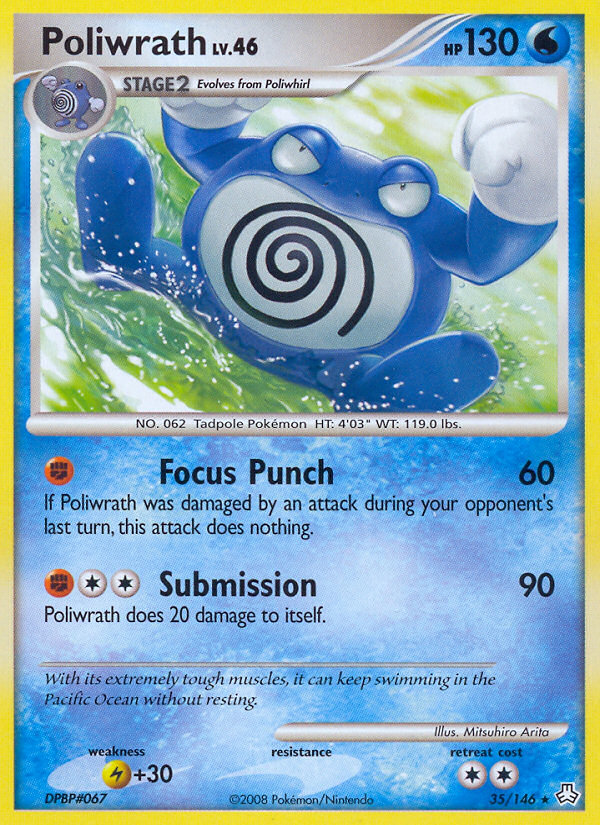 Poliwrath (35/146) [Diamond & Pearl: Legends Awakened] | Exor Games Summserside