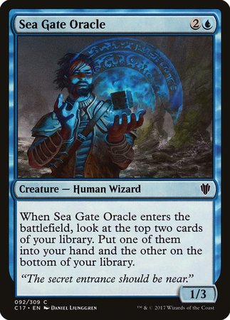 Sea Gate Oracle [Commander 2017] | Exor Games Summserside