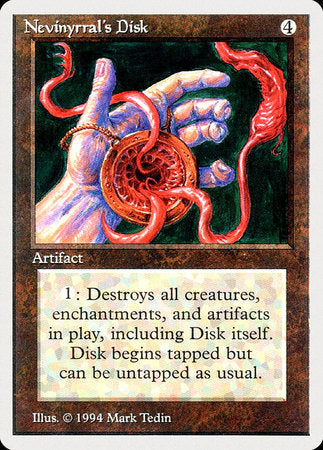 Nevinyrral's Disk [Summer Magic / Edgar] | Exor Games Summserside