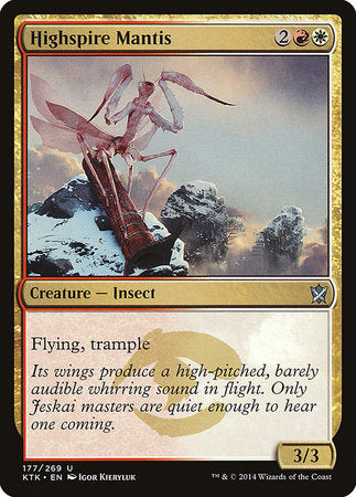 Highspire Mantis [Khans of Tarkir] | Exor Games Summserside