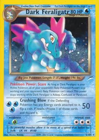 Dark Feraligatr (5/105) [Neo Destiny Unlimited] | Exor Games Summserside