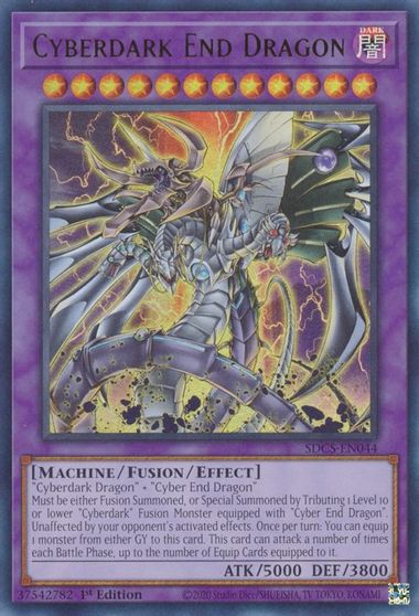 Cyberdark End Dragon [SDCS-EN044] Ultra Rare | Exor Games Summserside
