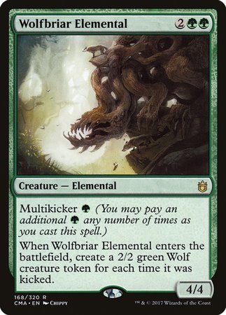 Wolfbriar Elemental [Commander Anthology] | Exor Games Summserside