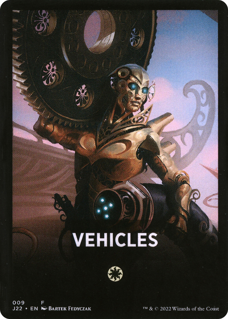 Vehicles Theme Card [Jumpstart 2022 Front Cards] | Exor Games Summserside