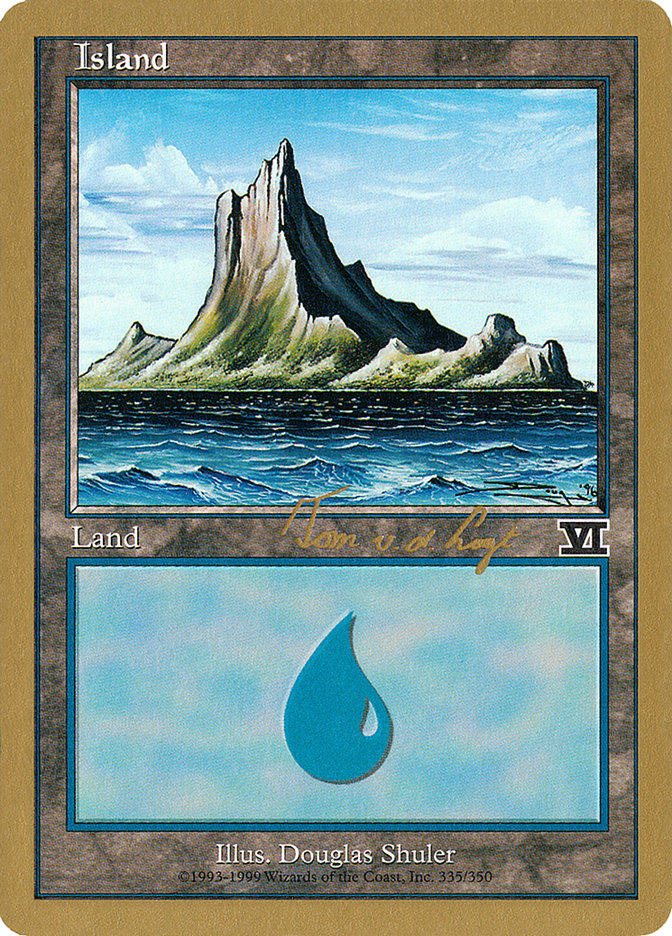 Island (tvdl335) (Tom van de Logt) [World Championship Decks 2000] | Exor Games Summserside