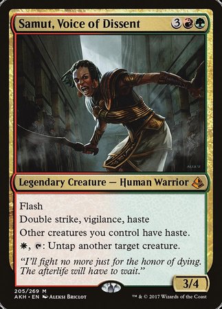 Samut, Voice of Dissent [Amonkhet] | Exor Games Summserside
