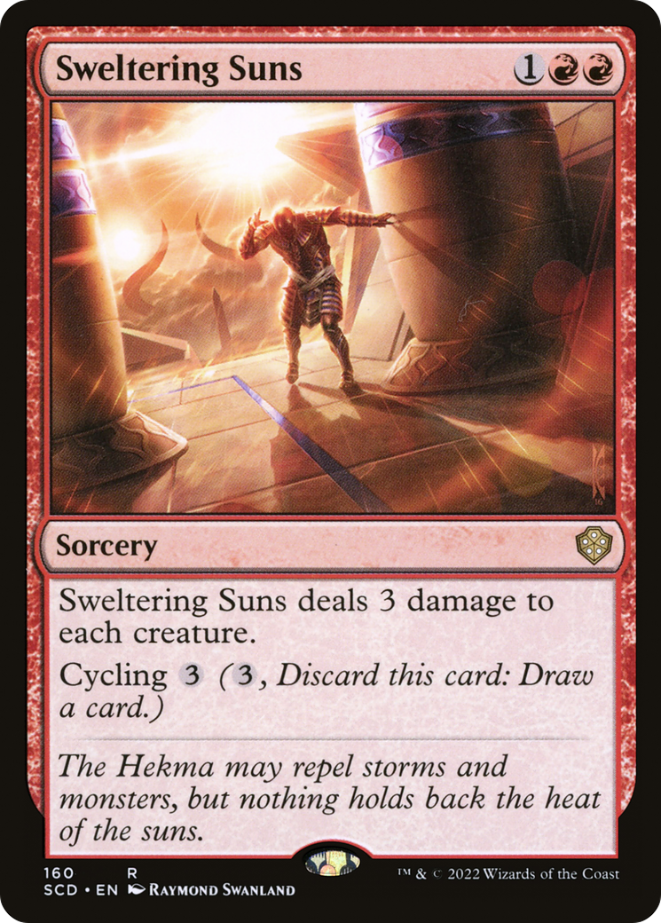 Sweltering Suns [Starter Commander Decks] | Exor Games Summserside