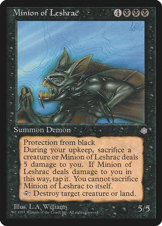 Minion of Leshrac [Ice Age] | Exor Games Summserside