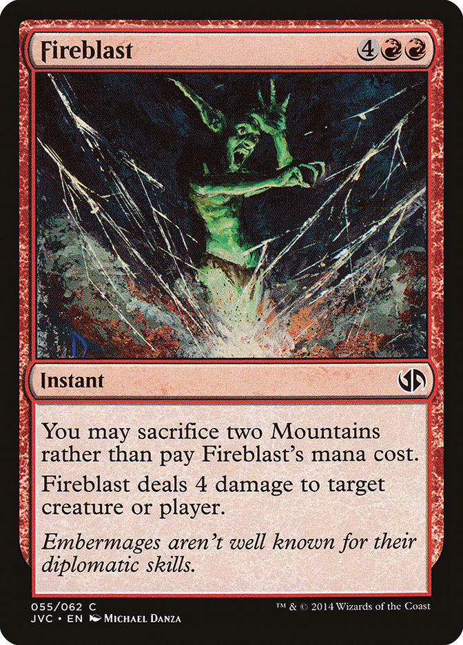 Fireblast [Duel Decks Anthology] | Exor Games Summserside