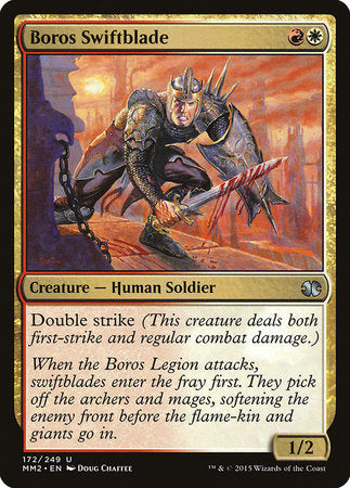 Boros Swiftblade [Modern Masters 2015] | Exor Games Summserside