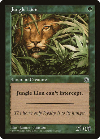 Jungle Lion [Portal] | Exor Games Summserside
