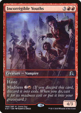 Incorrigible Youths [Shadows over Innistrad Promos] | Exor Games Summserside