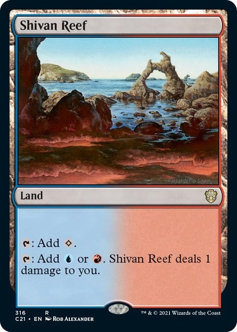 Shivan Reef [Commander 2021] | Exor Games Summserside