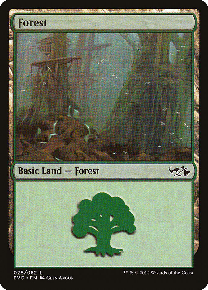 Forest (28) (Elves vs. Goblins) [Duel Decks Anthology] | Exor Games Summserside