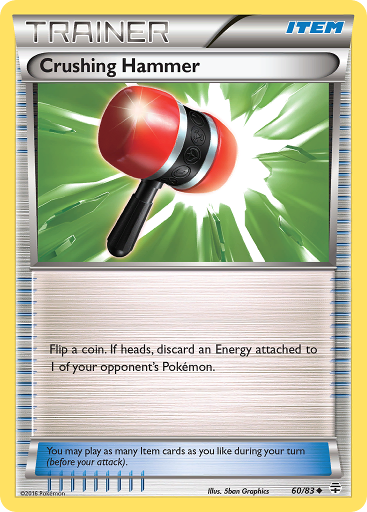 Crushing Hammer (60/83) [XY: Generations] | Exor Games Summserside