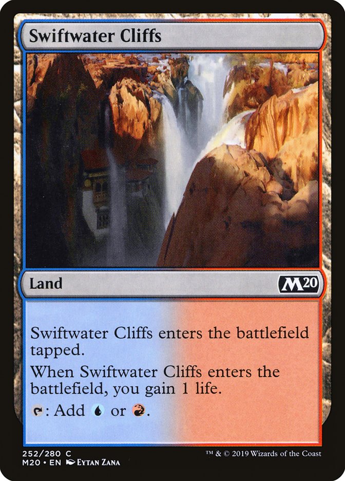 Swiftwater Cliffs [Core Set 2020] | Exor Games Summserside