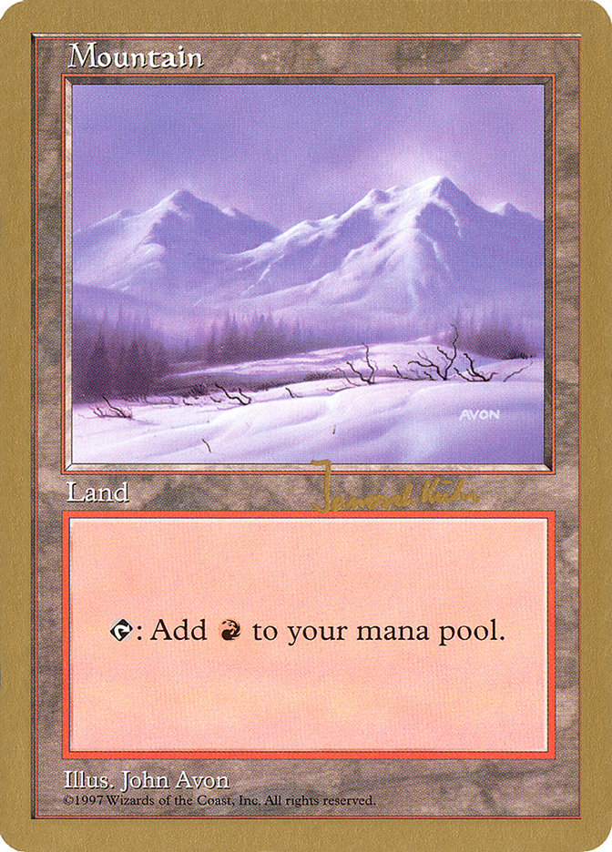 Mountain (jk442) (Janosch Kuhn) [World Championship Decks 1997] | Exor Games Summserside