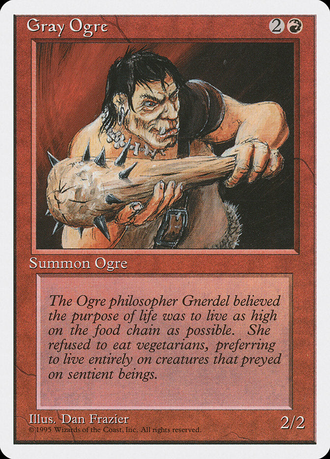 Gray Ogre [Fourth Edition] | Exor Games Summserside