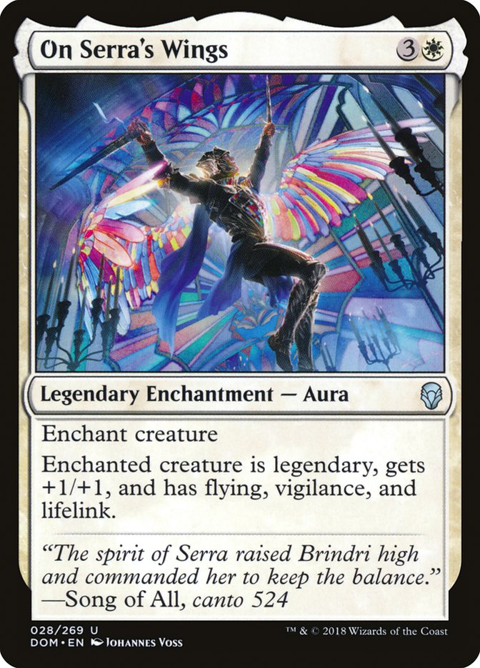 On Serra's Wings [Dominaria] | Exor Games Summserside