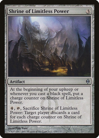 Shrine of Limitless Power [New Phyrexia] | Exor Games Summserside