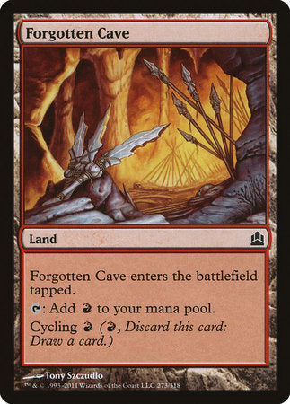 Forgotten Cave [Commander 2011] | Exor Games Summserside