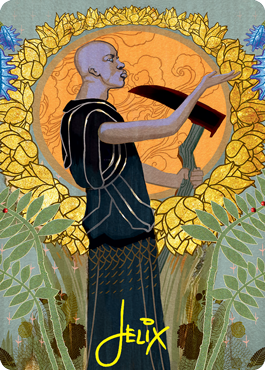 Cultivate Art Card (Gold-Stamped Signature) [Strixhaven: School of Mages Art Series] | Exor Games Summserside