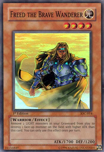 Freed the Brave Wanderer [IOC-014] Super Rare | Exor Games Summserside