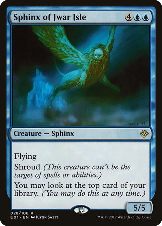 Sphinx of Jwar Isle [Archenemy: Nicol Bolas] | Exor Games Summserside