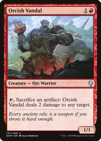 Orcish Vandal [Dominaria] | Exor Games Summserside