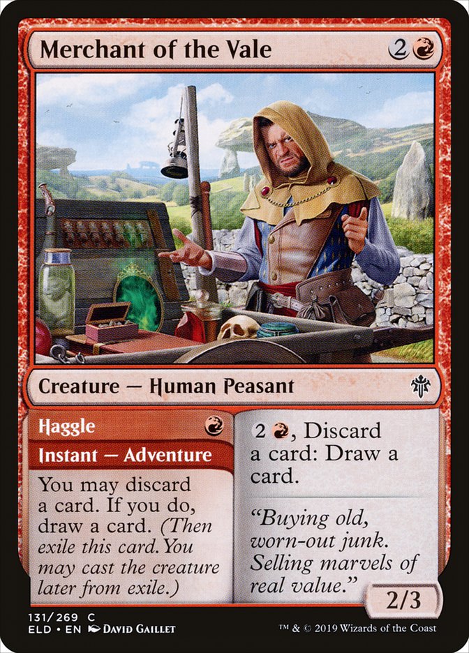 Merchant of the Vale // Haggle [Throne of Eldraine] | Exor Games Summserside