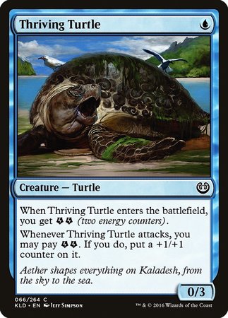 Thriving Turtle [Kaladesh] | Exor Games Summserside