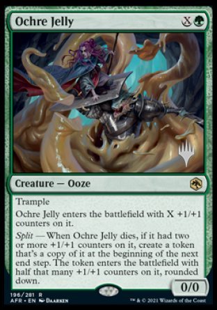 Ochre Jelly (Promo Pack) [Dungeons & Dragons: Adventures in the Forgotten Realms Promos] | Exor Games Summserside