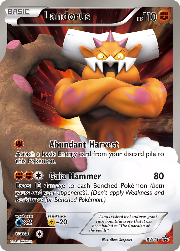 Landorus (BW43) [Black & White: Black Star Promos] | Exor Games Summserside