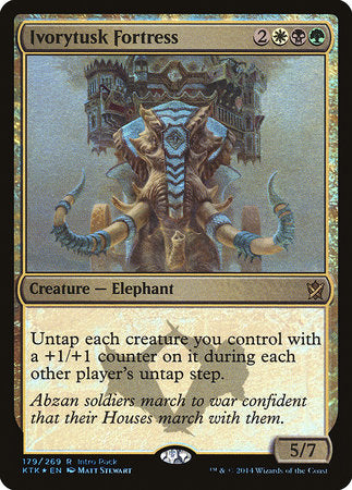 Ivorytusk Fortress [Khans of Tarkir Promos] | Exor Games Summserside