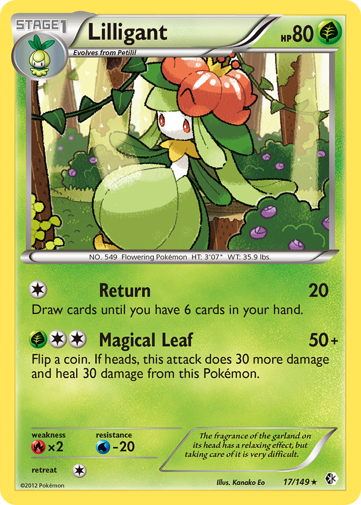 Lilligant (17/149) [Black & White: Boundaries Crossed] | Exor Games Summserside