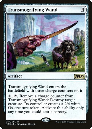 Transmogrifying Wand [Core Set 2019 Promos] | Exor Games Summserside