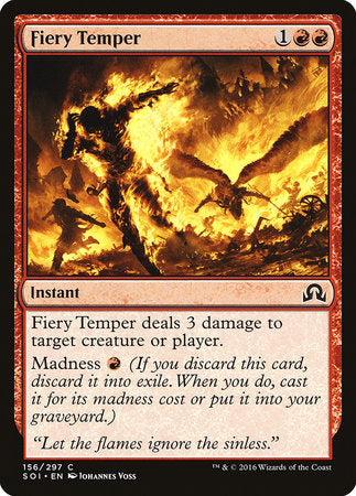 Fiery Temper [Shadows over Innistrad] | Exor Games Summserside