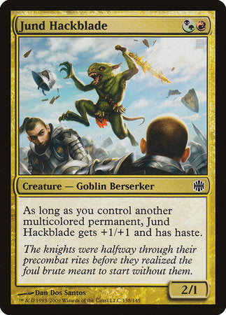 Jund Hackblade [Alara Reborn] | Exor Games Summserside