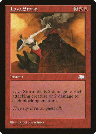 Lava Storm [Weatherlight] | Exor Games Summserside