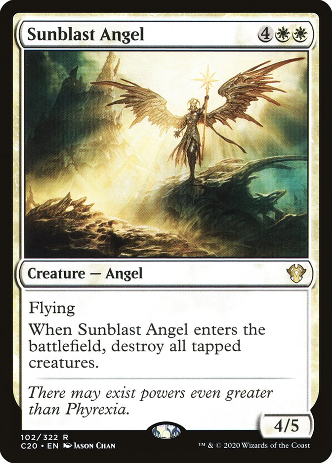 Sunblast Angel [Commander 2020] | Exor Games Summserside