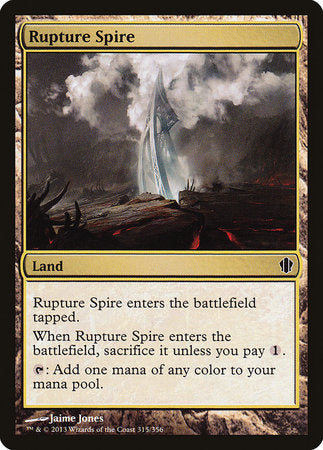 Rupture Spire [Commander 2013] | Exor Games Summserside