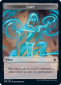 Copy // Illusion Double-sided Token [Zendikar Rising Tokens] | Exor Games Summserside