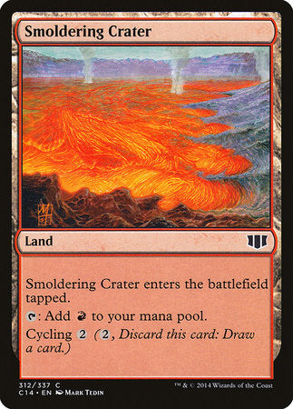 Smoldering Crater [Commander 2014] | Exor Games Summserside