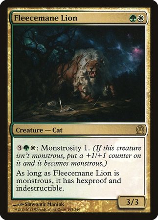 Fleecemane Lion [Theros] | Exor Games Summserside